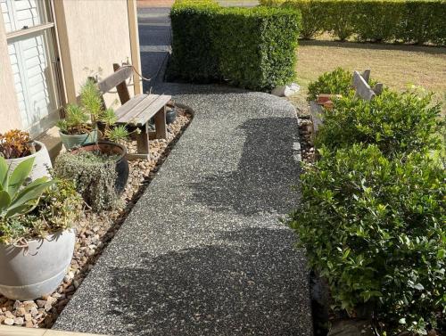 Our concreting project in Carindale -pathways