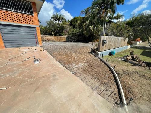 Concreting project in Geebung - Prep Work Completed